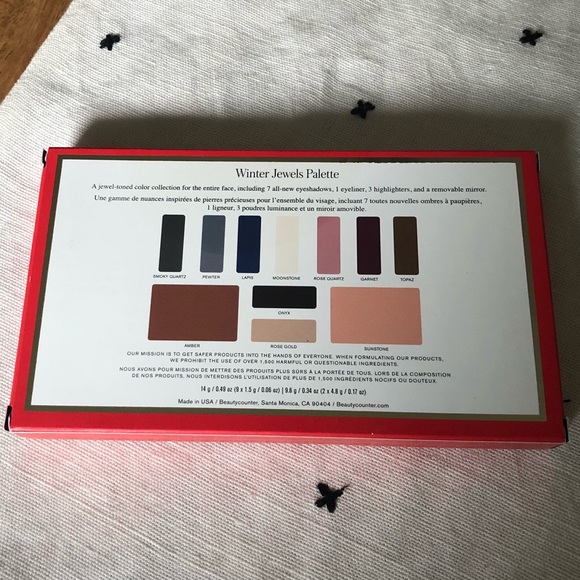 beautycounter Other - Beautycounter Winter Jewels Palette